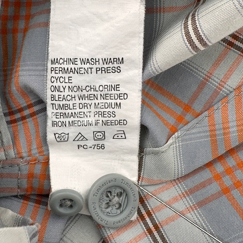 Timberland Hydro Blocker XL Plaid Button Up Shirt Water Resistant Vented‎ - Picture 5 of 10